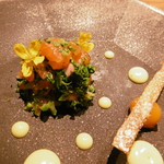 リョウリヤ ステファン パンテル - アミューズのサーモン