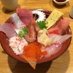 Uouma - 近江町市場丼(\1,900)