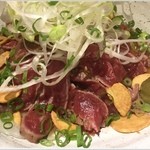 板前バル - 牛のたたき　オニオンスライス