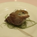 北島亭 - 2016.04　ツブ貝