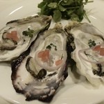 北島亭 - 2016.04　生カキのマリネ