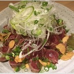 板前バル - 牛のたたき　オニオンスライス