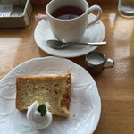 鵠沼パスタダイナー スプーン - オレンジシフォンケーキ