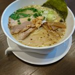 麺屋　奥右衛門 - 塩白湯麺(830円)