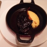 Benoit Alain Ducasse - 鴨モモ肉の赤ワイン煮　ポレンタ添え