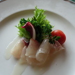 メインダイニングルーム 三笠 - 真鯛とシマアジ