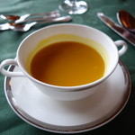 メインダイニングルーム 三笠 - カボチャのポタージュスープ