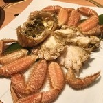 魚バカ 浜料理 厚岸漁業部 祐一郎商店 - 昨日のカニ。うまし。