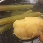 赤玉 - じゃがいもとふきです。