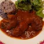 Bistroフルフル - ランチ 肉料理ラム肉の煮込み