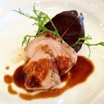 レストラン＆カフェ ラ・ヴィータ - 山形豚のグリル 赤ワインソース
