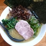 ラーメン喜輪 - ラーメン並＋のり・くきわかめ・きくらげ・増し