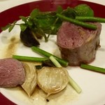 北島亭 - 2016.04　子羊の岩塩包焼き