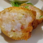 芝海老の揚げパン