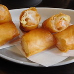 Restaurant μ - 海老と季節野菜の春巻