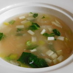 Restaurant μ - 桜海老プリン　鱶鰭あんかけ 