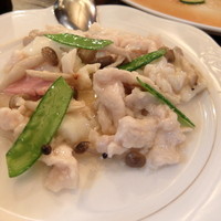 中国料理孝華 - イカ炒め