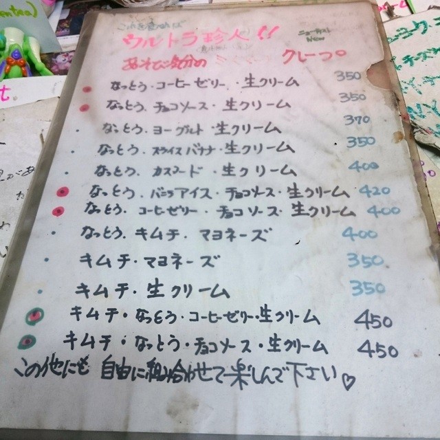 トッピング持ち込みもok 個性溢れるクレープ屋さん By Apricoton アンドレア 下北沢 クレープ 食べログ トッピング持ち込みもok 個性溢れるクレープ屋さん By Apricoton アンドレア 下北沢 クレープ 食べログ