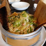 Restaurant μ - 上海蟹と海鮮の竹の葉包みご飯 