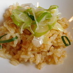 Restaurant μ - 上海蟹と海鮮の竹の葉包みご飯 　取分けて