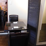 Restaurant μ - 一階二人席