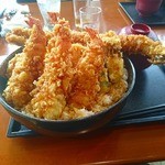 お食事処 はくさい - 激盛穴子丼