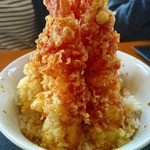 お食事処 はくさい - エビ天丼