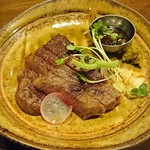 居酒屋 わしや - 黒毛和牛イチボステーキ