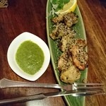 印度料理シタール - ティルティッカ～ソースにつけるとまた絶品！