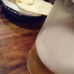 印度料理シタール - やっぱりビールにパパル(バパド？)最高！！
      私は運転手だから飲みません(笑)