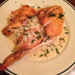 レストラン コワン - ローストチキン マッシュルームのリゾット（￥1,650）