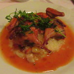 ブション - 一枚開きのウズラのポワレ