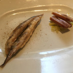 くろさわ東京菜 - イカナゴ、豚耳煮凝り