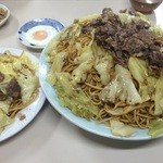 無茶盛と大盛との比較【料理】 