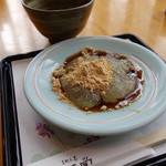 吉野本葛 天極堂 - 葛もち　抹茶セット1000円！