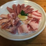 ヒレ、おっぱい、カルビ、ネック