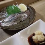 よってけふうちゃん - イワシ刺身