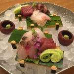 造り：三種盛り