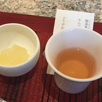 皆美館 - ウエルカムドリンク