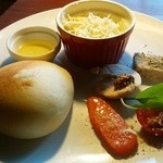 「前菜の盛り合わせ」アップ