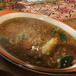 村上カレー店・プルプル - ナット挽肉ベジタブル