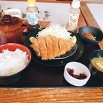 和食よへい - ロースカツ定食