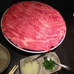 純近江牛 安田良 - 近江牛のしゃぶしゃぶ肉