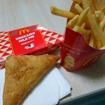 マクドナルド - 料理写真:北海道ミルクパイ、ポテトM