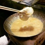 Ajimi - 穴子　特製ダシ汁でシャブシャブ