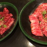 焼肉陽山道 - ・上カルビ(2,100円）
            ・上ロース(2,000円）