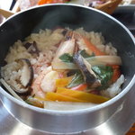 やしま - 料理写真:☆やしま名物釜めし（≧▽≦）/～♡☆