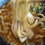 手延べうどん　むぎの里 - つやとコシのあるうどんが◎カレーうどん