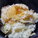 Kani No Yado Kimpachi - 夕食（マイタケ釜飯）（２０１６年４月）