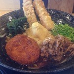 麺 和田や - 和田やぶっかけの温かいうどん